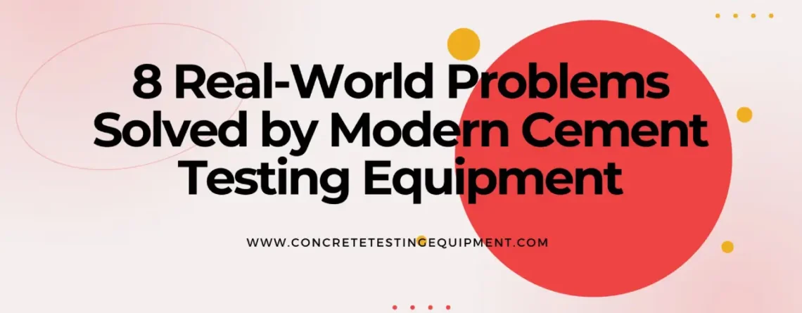 Cement Testing Equipment