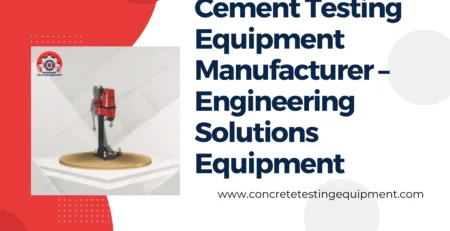 Cement Testing Equipment Manufacturer